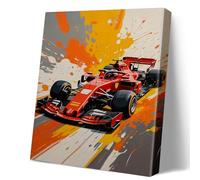 zhongko Car Posters with Frame, 8x12in Cool Posters for Bedroom, Racing Racing Poster, Supercar Wall Art Prints, Modern Super Car Wall Posters for Bedroom, Living Room, Office and Dorm Man Cave