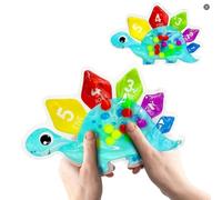 zhongko Colour Sorting Toys for Toddlers, Sensory Toy, Fidget Toys for Toddlers, Dinosaur Color Match Toy for Educational Preschool Activities, Fidget Toy for Kids
