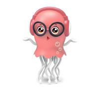 zhongko Electric Dancing Octopus Toy, 2025 New Dancing Squid Toy with LED Light and Music, Magic Squid Tummy Time Toys for 1-6 Year Boy Girl, Funny Crawling Octopus for Desk Decor