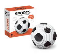 zhongko Football Building Blocks Set, STEM Educational Toys for Kids and Adults, Miniature 3D Football Toy Model, Block Decorations, Football Gift for Boys