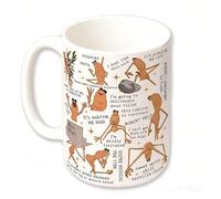 zhongko Marcu-s Meme Mug, 11OZ Ceramic Marcu-s Meme Mug, Funny Worm Coffee Cups, Marcu-s Merch Coffee Cup for Evening Work Travel, Morning Kitchen Break Relaxation