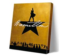 zhongko Musical Posters with Frame, Word Art Poster for Bedroom, Retro Broadway Art Print Posters, Musical Wall Decorations for Home, Bar and Dorm Man Cave