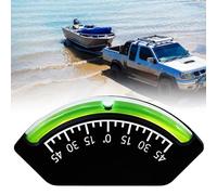 zhongko Vehicle Inclinometer, Dashboard Tilt Indicator, Measurement Tilt from -45 to +45degrees, Marine Heel Angle Sailing Indicator,Inclination Measuring Tools for Off - Road Adventures