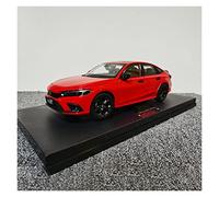 ZHONGNAN Simulation Car Model Best Gift 1/18 For 2022 New Honda Civic 11th Generation Metal Diecast Luxury Car Model Collectibles