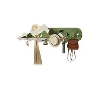 zhongqunli Coat Hooks for Wall， Wall Mounted Entryway Hooks for Keys, Bags & Hats Wall Mounted Coat Rack(Green)