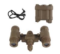 Zhongren GPNVG 18 Tactical Binocular Night Vision Dummy Model,Tactical Helmet No Function NVG Model Kit for Cosplay Display (AN/PVS31 Model, Tan)