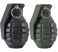 Zhongren Hand Grenades Army Toy Tactical CS Airsoft Grenade Toys Battle Game Refill BB Shower Rival Water Bullets Role Play Dress Playset Gift for 14+ (Black+Green)