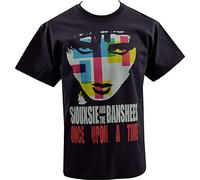 ZhongSanqing Mens Black T-Shirt Siouxsie & The Banshees Post Punk Goth Black M