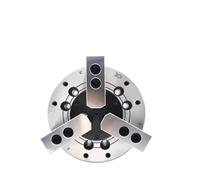 Zhongshi Hydraulic Chuck Three-jaw Chuck Hydraulic Power Chuck 6 inches 8 inches 10 inches 12 inches Steel Chuck(5 inch JN-05 Three Claw Flange A4)