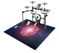 ZHONGYANAN Drum Mat, Drum Rug, Electronic Drum Carpet, Anti-Slip Rugs Musical Instrument Pad for Drumming Performance Professional Soundproof Blanket 230 x 180 cm, Non-Slip Drum Carpet For Percussion