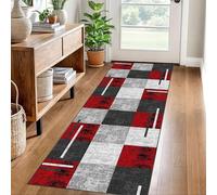 ZHONGYANAN Runner Rug for Hallway, Kitchen, Entryway - Non Slip, Washable, 40 x 80 cm, Contemporary Style