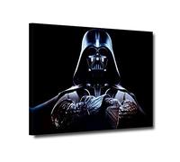 ZHONGYUTONG Darth Vader Wall Posters - Movie Art Framed Stretched HD Painting High Resolution Giclee Artwork Home Decoration for Living Room Bedroom Gallery Wrap Ready to Hang (SW-2, 12 X 18 Inches)