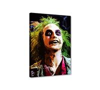 ZHONGYUTONG Horror Movies Poster On Canvas Wall Art Decor Prints Painting Posters Decoracion Frame Picture Living Room Wall (12" x 18", Artwork - 03)