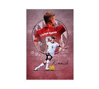 ZHONGZ Joshua Kimmich Sports Poster Star Art 7 Canvas Poster Bedroom Decor Sports Landscape Office Room Decor Gift Unframe:12x18inch(30x45cm)