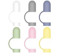 ZHONYEE 6 Pack Anti-lost Silicone Apple Pencil Cap Cover Accessories Replacement Cap for Apple Pencil 1st Generation (Mixed color)