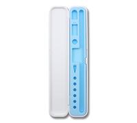 ZHONYEE Carrying Case Compatible with Apple Pencil 1st and 2nd Generation Portable Hard-Shell with 6 Pack iPad Pencil Tips Cover Apple Pencil Accessories Storage Case Box（Blue）