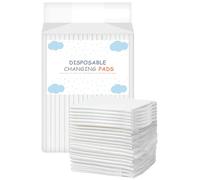 ZHONYEE Disposable Underpads 20 Pads, 60 x 90 Chucks Pads Soft Non-Woven Fabric Breathable High Absorbency Waterproof Protective for Kids Adult Puppy Pet Training