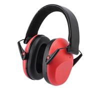 ZHONYEE Kids Noise Cancelling Earmuffs, 25-30dB Noise Reduction Hearing Protection for Children, Adjustable Headband for Autism Sensory Needs, for Concerts Fireworks Travel Study(Red)