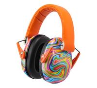 ZHONYEE Kids Noise Cancelling Earmuffs, 25-30dB Noise Reduction Hearing Protection for Children, Adjustable Headband for Autism Sensory Needs, for Concerts Fireworks Travel Study(Colorful Shading)