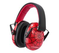 ZHONYEE Kids Noise Cancelling Earmuffs, 25-30dB Noise Reduction Hearing Protection for Children, Adjustable Headband for Autism Sensory Needs, for Concerts Fireworks Travel Study(Red Spider)