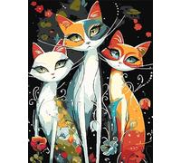 ZHOSOHO DIY Paint by Number for Adults,Painting by Number Kits on Canvas,Color by Numbers for Adult Beginner,Gifts Decor for Home Wall Room (cat2)