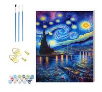 ZHOSOHO DIY Paint by Numbers for Adults,Wooden Framed Painting by Number Kits on Canvas,Acrylic Color by Numbers for Adult Beginner,Gifts Decor for Home Wall Room (cat2)