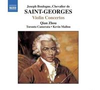 Zhou:Toronto Cam:Mallon - SAINT-GEORGES: Violin Concertos No. 1, Op. 3 and Nos. 2 and 10