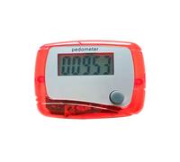 ZHOUBAA 1PCS Portable Mini Digital LCD Pedometer Sports Walking Running Step Counter Meter Pedometers for Steps and Miles Step Counter for Walking、Men, Women、Kids Random Color