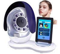 ZhouBSM Ai Skin Analyzer, Skin Analyzer Moisture Tester, W/ 3 Spectral Imaging, Intelligence Skin Analyzer - 10 Main Skin Analysis & 3D Skin Contrast, For Skin Condition Evaluation