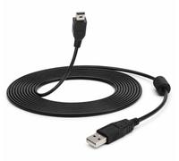 ZhouLinMou 3M Mini USB Charger Cable for PS3 Controller, 10FT Charging Lead | With Magnetic Ring, Compatibel with PS3 Console/PS3 Slim/PS Move Controllers GoPro,HD,Dash Cam,MP3 Player Digital Cameras