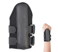 ZhouLinMou Golf Wrist Training Aid, Adjustable Golf Wrist Trainer, Swing Training Aid for for Muscle Memory Development, Posture Correction, Suitable for Beginners & Senior Golfers (Black, 1Pcs)