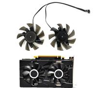 ZHOUQOZ 2Pcs/set CF-12815S 4P Cooling Fan Replacement For Inno3D for GeForce GTX 1660 Ti RTX 2060 for Ggraphics Video card GPU Cooler Easy to replace