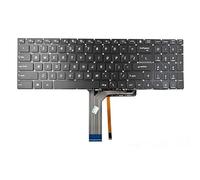 ZHOUQOZ For MSI for Creator 17 A10SE A10SFS B11UH WS75 9TJ 9TK 10TL 10TM WS76 11UK MS-17M1 17G3 Laptop Keyboard US White Backlit Easy to replace