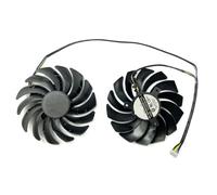 ZHOUQOZ For MSI for Radeon RX5600 5700 5700XT for GAMING X Graphics Card Fan PLD10010B12HH Easy to replace(PLD10010S12HH)