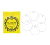 ZHOUSUFEN 6Pcs Classical Nylon Guitar Strings 1st-6th .028-.043 String Guitar Strings for Acoustics Folk Guitar Accessorys, 14*11cm, 1 set of 6