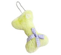 ZHOUSUFEN Creative Plush Bone Brooch Fashionable Personality Badge Trendy Accessory for Fashionable Wear