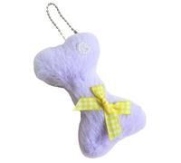 ZHOUSUFEN Creative Plush Bone Brooch Fashionable Personality Badge Trendy Accessory for Fashionable Wear