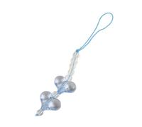 ZHOUSUFEN Delicate Heart Phone Charm Colorful Handmade Heart Phone Strap Acrylic Heart Phone Jewelry for Women Girls