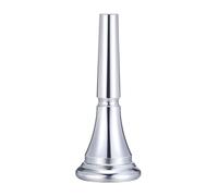 ZHOUSUFEN Horn Mouthpiece, Copper Alloy Mouthpiece French Horn Replacement Accessory Instrument Part French Horn Mouth es, silver