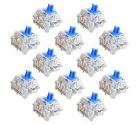 Zhouwang Keyboard Clickers for 3D Prints,36 Pcs Crystal Blue Switches Kit