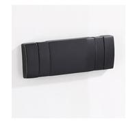 ZHOUXIAO Fold Metal Coat Rack Wall Mounted with Hooks, Modern Heavy Duty Coat Hook Rail, Robe and Towel Hooks Rack for Bathroom, Entryway, Mudroom, Hats 2hook