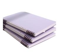 ZHOUXYFDC Loose-Leaf Handbook Loose Leaf Detachable Coil Notebook Blank Horizontal Line Grid Grid Diary(B5 horizontal line)