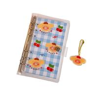 ZHOUXYFDC Loose-Leaf Handbook Spiral Binder Notebook Grid Horizontal Lines Inner Core Aesthetic Agenda Planner Organizer Note Book Journals(Pudding dog)