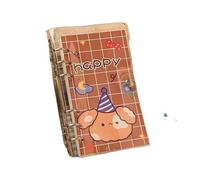 ZHOUXYFDC Loose-Leaf Handbook Spiral Binder Notebook Loose Leaf Detachable Grid Horizontal Lines Inner Agenda Journal Planner Notebook(A-A6-08)