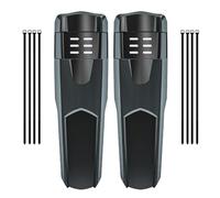 ZHOUXYFDC Mud Guards For Mountain Bike 2pcs Bicycle Front Rear Universal Fenders with Ties Mountain Bike Wheel Mudguard Cycling Parts Accessories