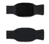 ZHOUXYFDC Protective Knee Pads 2 pcs Cashmere Knee Pads Winter Warm Men And Women Double Thick Wool Protection Knee Plus Velvet Wind And Cold Protective Gear(Style 1 Gray)