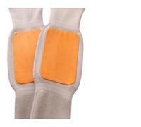 ZHOUXYFDC Protective Knee Pads 2PCS Winter Warm Wool Cashmere Leg Warmers Sleeves Thick Fleece Lined Knee Pads Brace Support Guard Protector Long Thermal Wraps(Camel-Velvet,L)