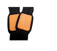 ZHOUXYFDC Protective Knee Pads 2PCS Winter Warm Wool Cashmere Leg Warmers Sleeves Thick Fleece Lined Knee Pads Brace Support Guard Protector Long Thermal Wraps(Black-Velvet,XL)