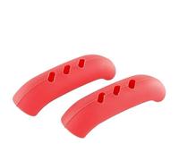 ZHOUXYFDC Silicone Pan Handle Covers 2pcs Grip Silicone Pot Holder Sleeve Heat Resistant Pot Glove Pan Handle Cover Grip Kitchen Tools Kitchen Gadgets(Red)