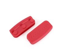 ZHOUXYFDC Silicone Pan Handle Covers 2Pcs Silicone Heat Resistant Pot Handle Anti Scalding Non-Slip Oven Pans Bowl Cookware Handles Clamp Kitchen Gadgets Holders(Color3)